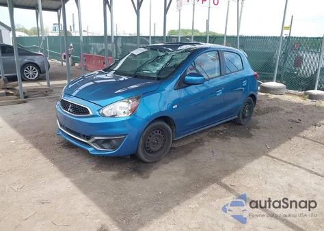 2017 Mitsubishi Mirage Es из США, поврежденный, VIN ML32A3HJXHH015545